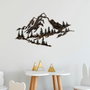 Wallity Mountain - 1 Escultura de Pared Multicolor